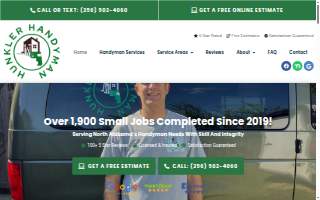 Hunkler Handyman website