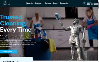 Klassy Klean House Cleaning of Helena website