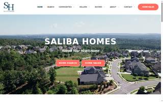 Saliba Homes of Helena website