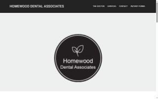 Homewood Dental Associates - Dr. David Peters website