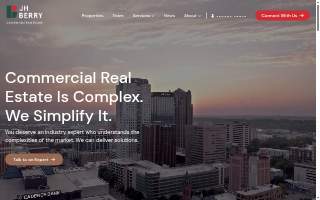 JH Berry- Commercial Real Estate of Homewood website
