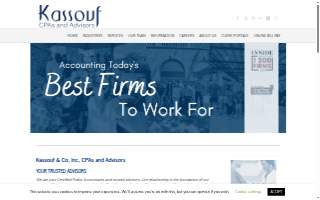 Kassouf & Co website