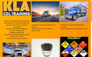 KLA CDL Training website