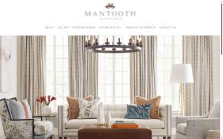 Mantooth Interiors website