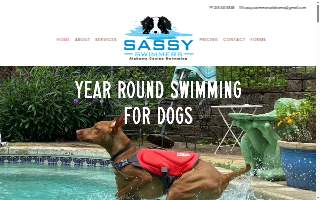 Sassy Swimmers/ Alabama Canine Swimming of Homewood website