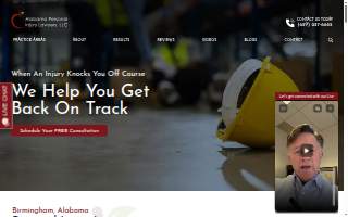 Alabama Personal Injury Lawyers, LLC website