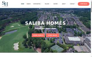 Saliba Homes of Hoover website