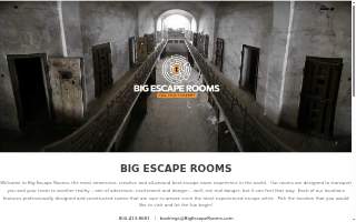 Big Escape Rooms of Hueytown website