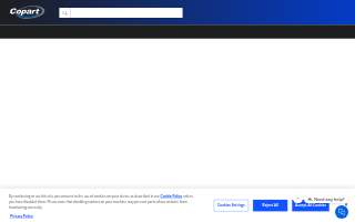 Copart - Birmingham website
