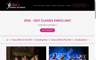 Anns Studio of Dance website