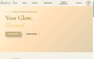 Beach'N Tans Tanning Salon website