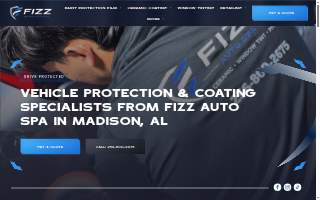Fizz Auto Spa website