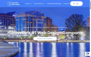 Huntsville Web Designs website
