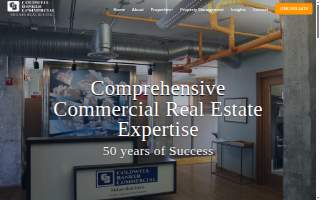 McLain Commercial Real Estate website