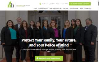 New Beginnings Family Law, P.C. website