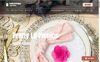 Pretty Lil Picnics website