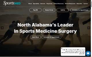 SportsMED of Huntsville website