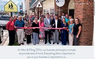 Allen & Pilling CPAs, LLC website