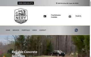 Complete Concrete Finishing website