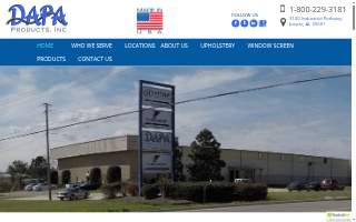 DAPA Products Inc website