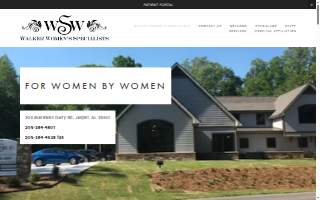 Walker Women's Specialists website