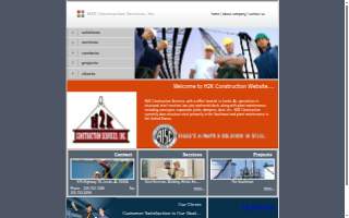 H2K Construction website