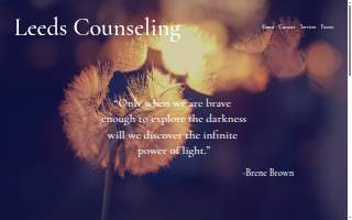 Leeds Counseling website