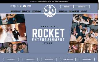 Rocket Entertainment of Leeds website