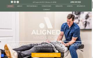 Aligned Mind & Body website