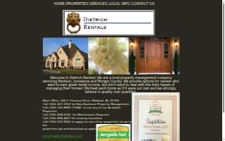 Dietrich Rentals website