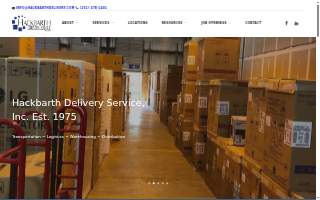 Hackbarth Delivery Service of Madison website