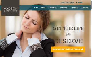 Madison Chiropractic website