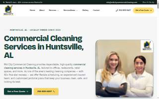 Mid City Commercial Cleaning website
