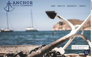 Anchor Title website