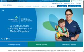 Aveanna Home Health (Mobile) website