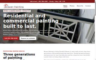 Brewer Painting website