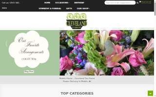 Cleveland the Florist website