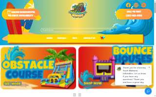 South Alabama Inflatables of Mobile website