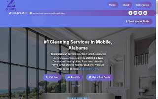 Zoiris Cleaning Services Mobile AL website