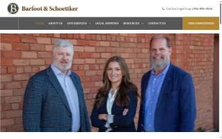Barfoot & Schoettker website