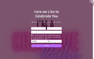 Cr3ative Events Studio website