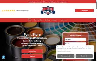 John Lee Paint Co. Inc. website