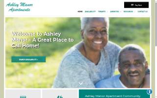 Ashley Manor Apartments website