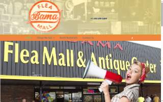 Bama Flea Mall & Antique Center website