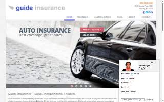 Guide Insurance Agency website