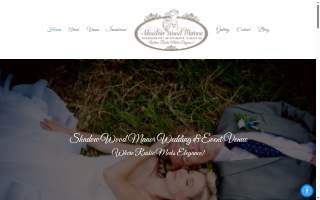 Shadow Wood Manor Wedding & Event Venue of Moody website