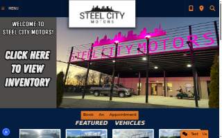Steel City Motors website