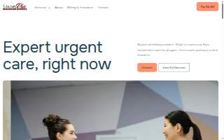 Unicare Plus Urgent Care website