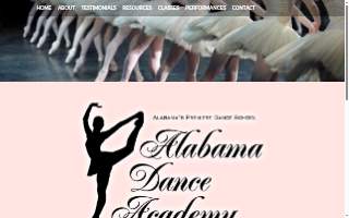 Alabama Dance Academy of Mountain Brook website
