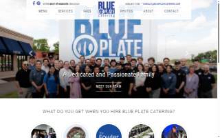 Blue Rain Express Car Wash website
